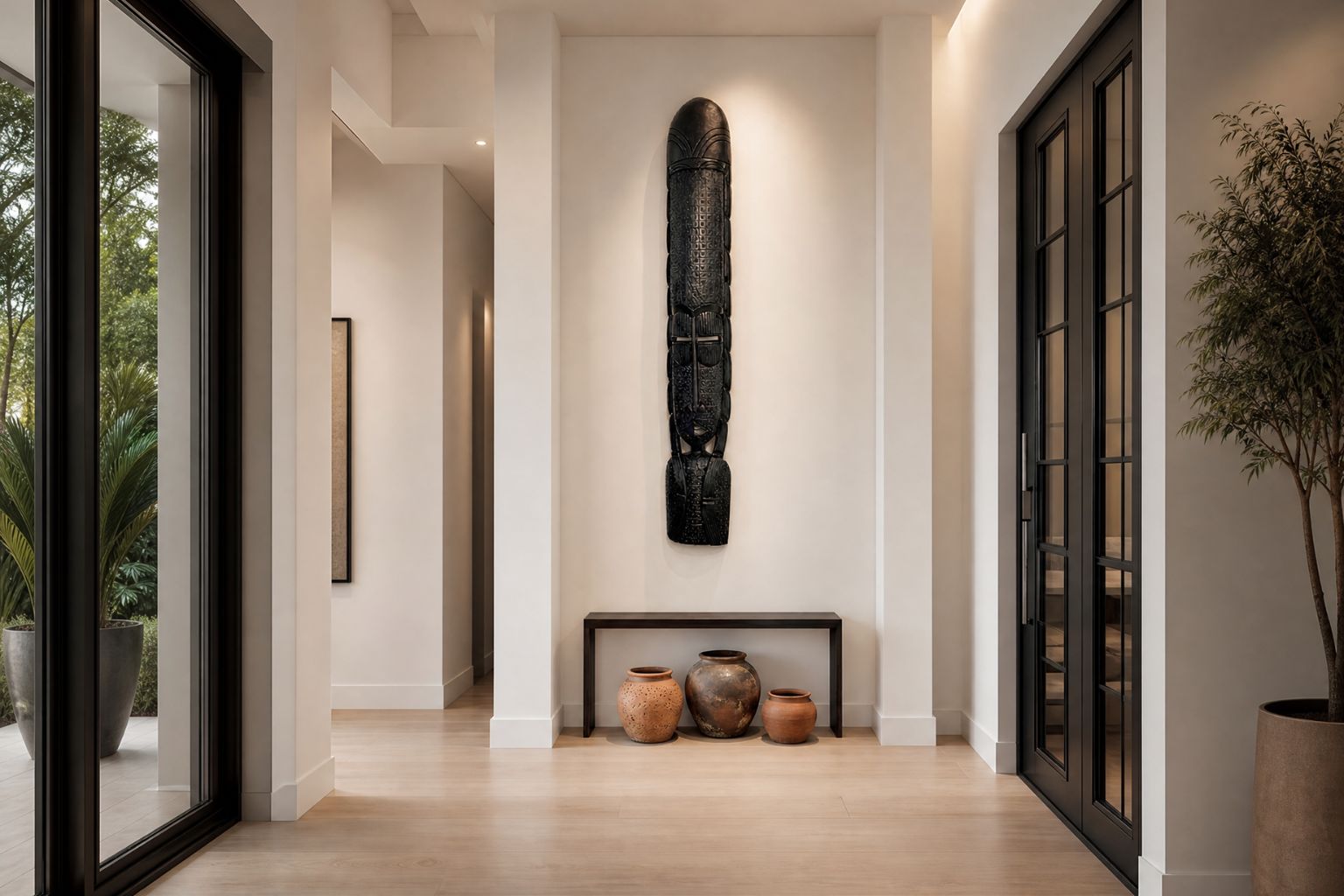 Wall Fans, Textiles, and Totems
