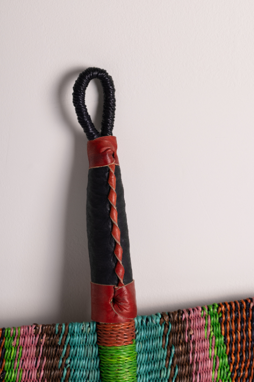 Bolga Decorative Fan - Handwoven Elegance from Ghana - September Collective