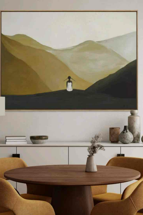 Alone with the Giants - Canvas Wall Art - September Collective