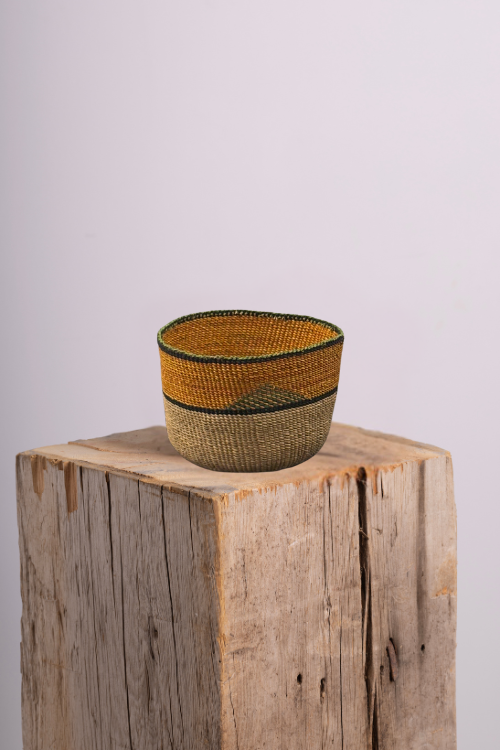 Baba-Tree-Banasco-Basket-Desert-Grove-september-collective on a wooden block with a plain background