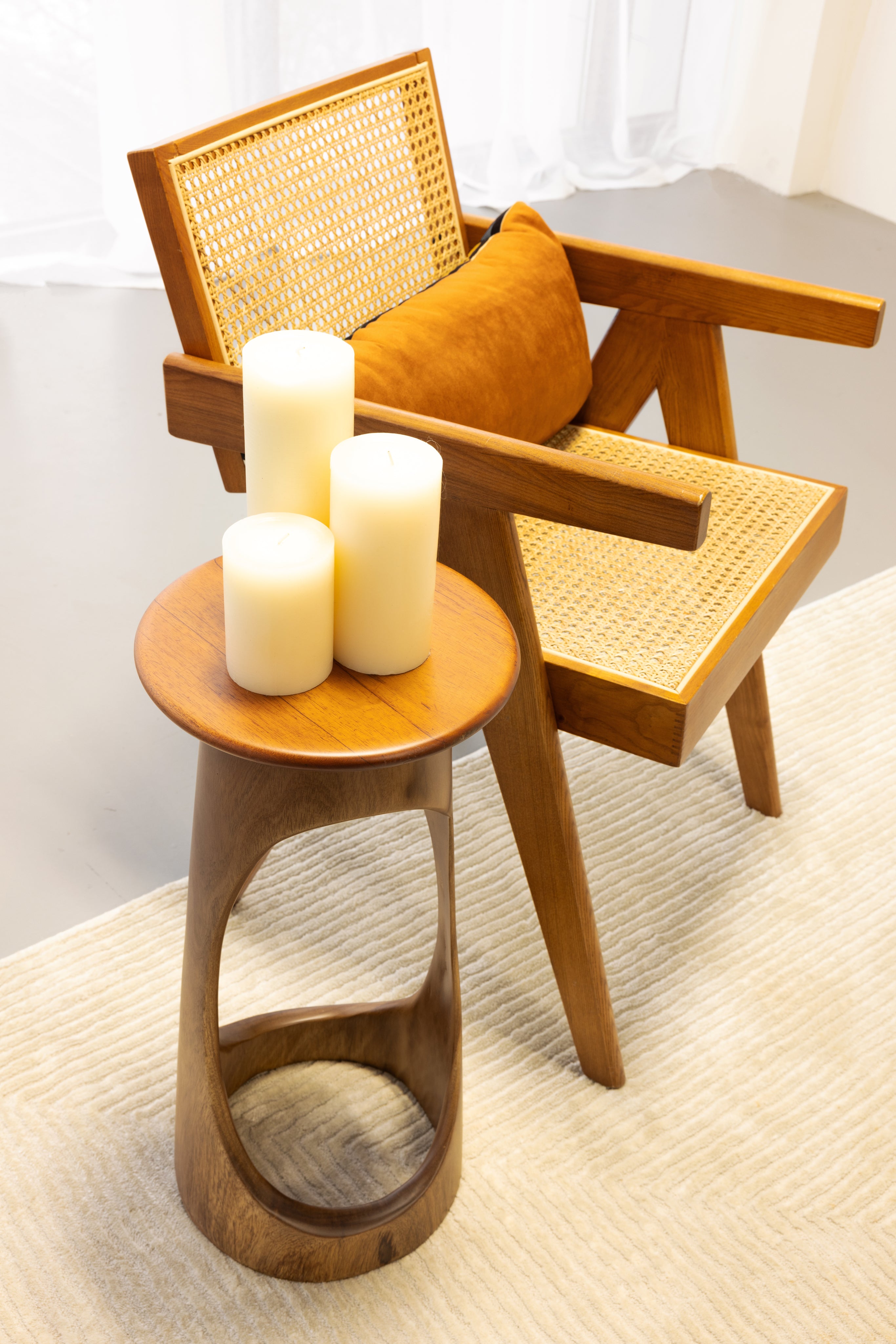 Djembe Drum Side Table - September Collective
