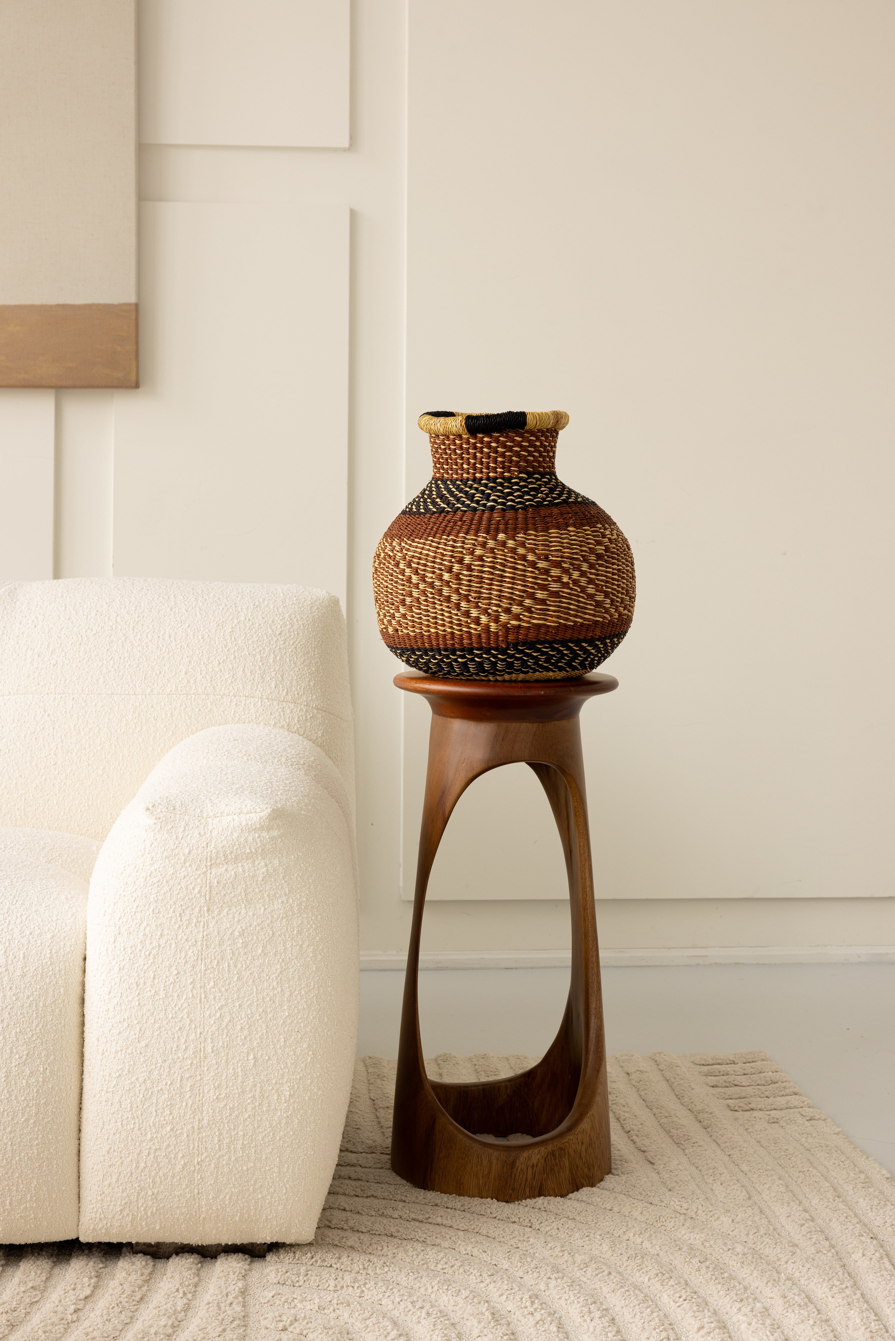 Djembe Drum Side Table - September Collective