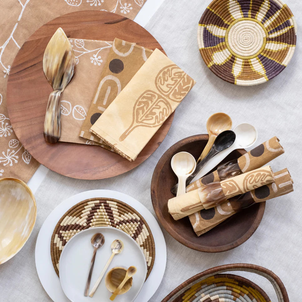 Horn Mini Herb Spoon - September Collective