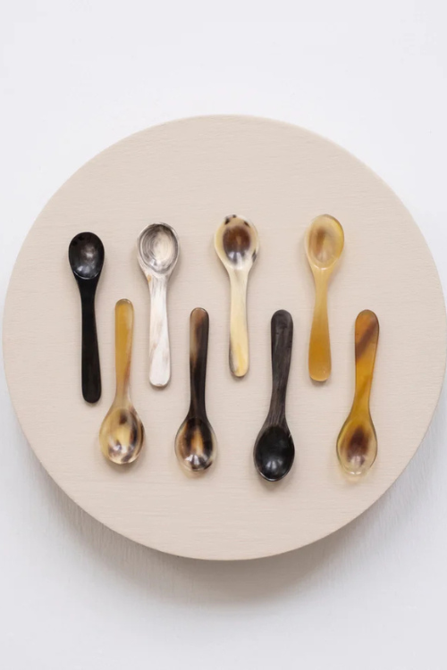 Horn Mini Herb Spoon - September Collective