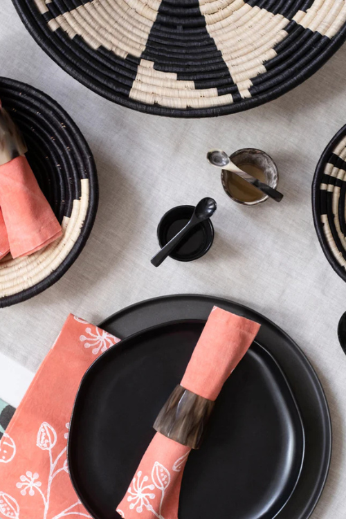 Horn Mini Salt Cellar with Spoon - September Collective
