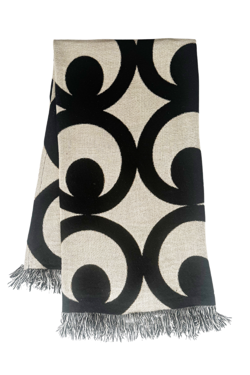 Villa Aburi Mate Masie Woven Throw in 100% Organic Cotton - September Collective