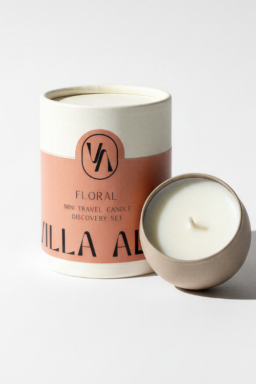 Villa Aburi Floral Discovery Candle Set