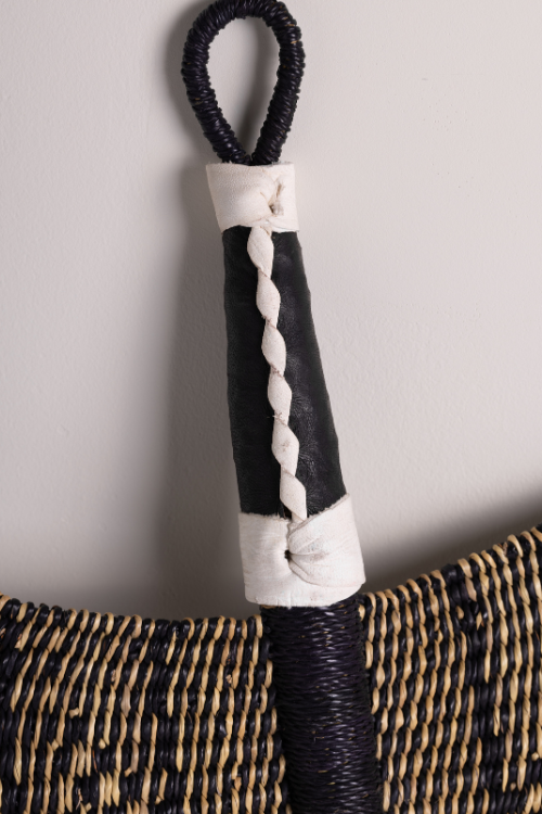 Bolga Decorative Fan – Handwoven Elegance from Ghana - September Collective