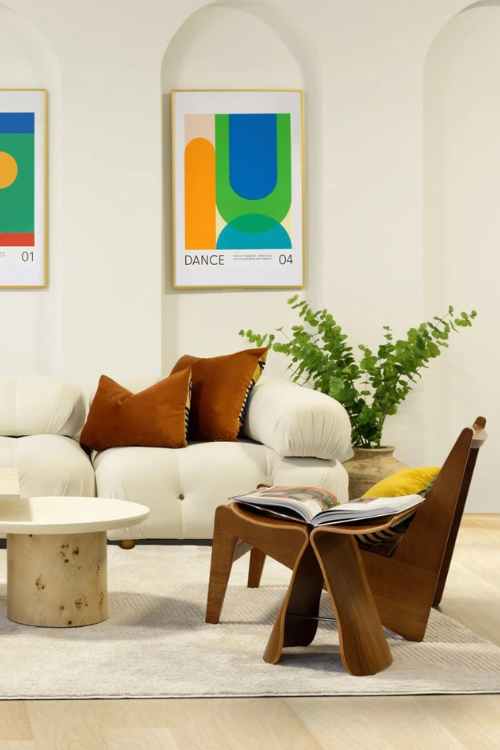 Frame in Gold 24" x 36" - September Collective