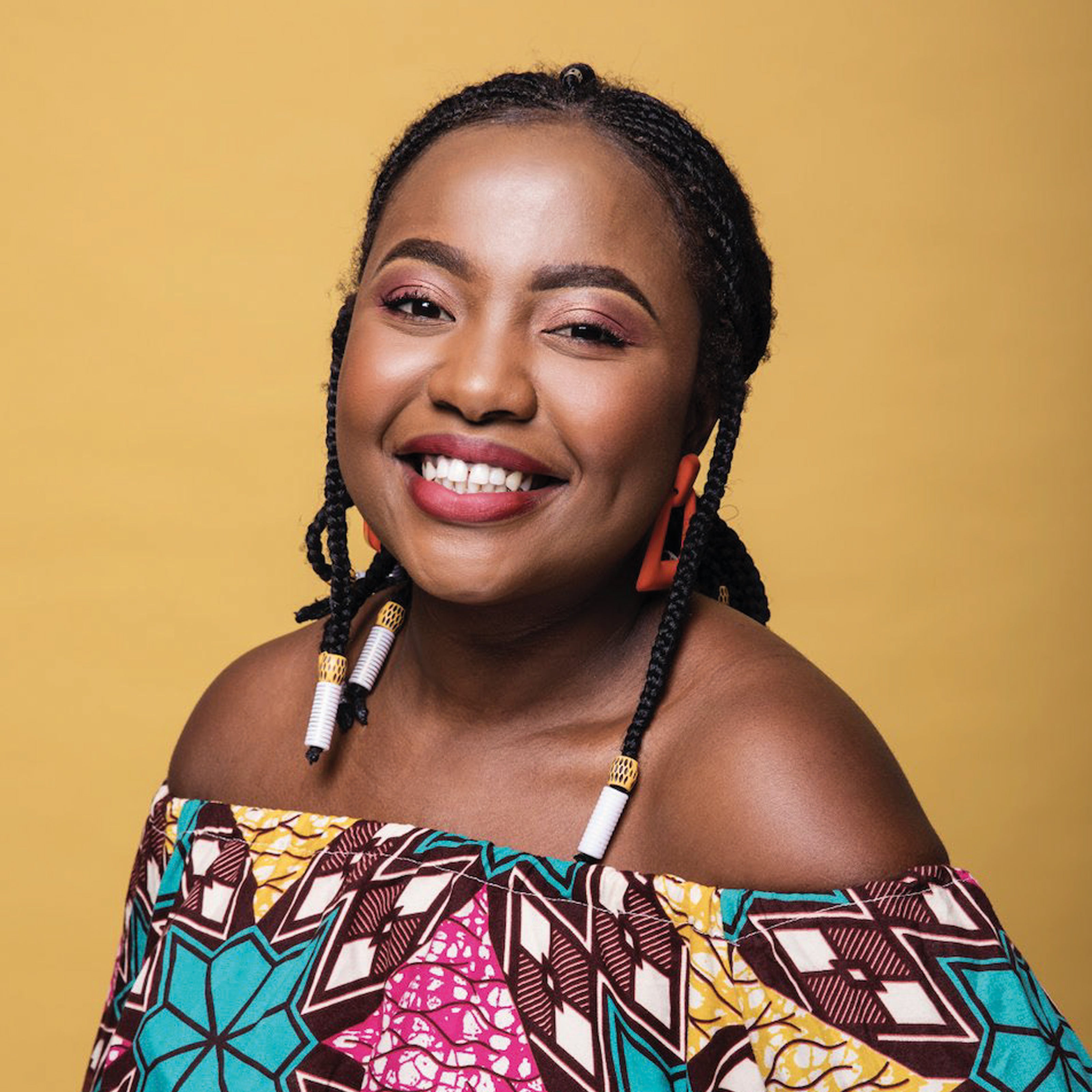 Image of Bonolo Chepape with a yellow background