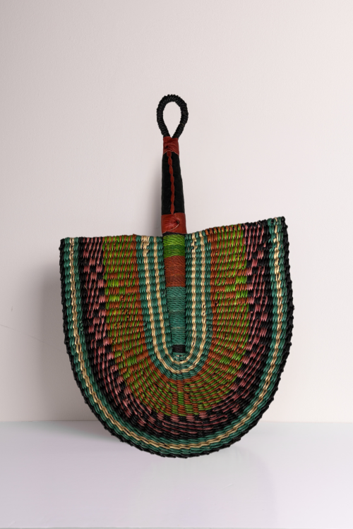 Handcrafted Bolga Decorative Fan – Midnight Forest from Ghana is a cost-conscious way to bring authentic African craftsmanship into your home.