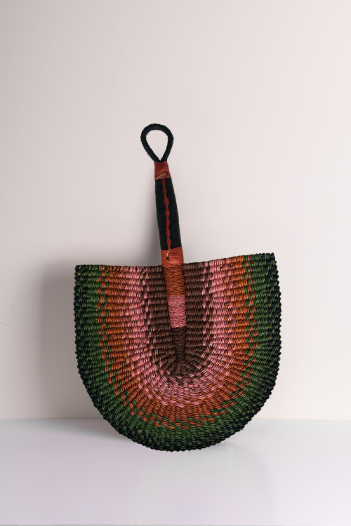 Handcrafted Bolga Decorative Fan – Earthy Blossom from Ghana is a cost-conscious way to bring authentic African craftsmanship into your home.