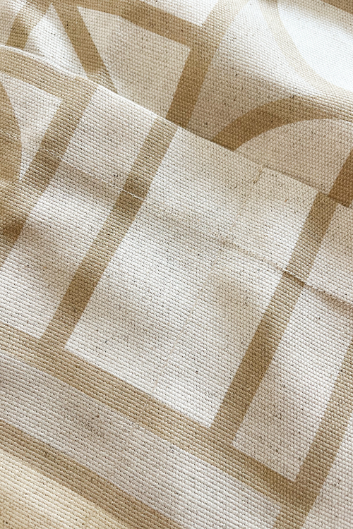 Legae Peace Apron in Linen/Cotton Blend  - September Collective