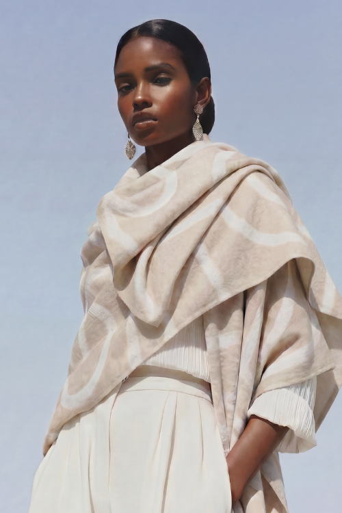 Villa Aburi Krado knit throw